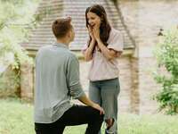 Brooke Hyland's engagement photo